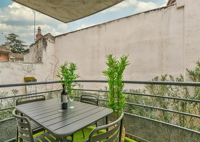 Toulouzen - St-sernin - Capitole - 2-bdr 60m2, Terrace, Free Car Park - T3 60m2, Terrasse, Parking Prive Gratuit Apartamento